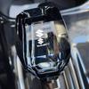 HECQ4 Crystal Car Gear Shift Head LED Illuminated Logo Gear Head for Swift SX4 Jimny Samurai Alto Liana Ignis Grand Vitara