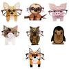 Wooden Animal Eyeglass Holder Glasses Shelf Home Decor New Year Christmas Gift