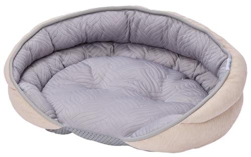 ADD. MATE Cuna Cool Couch Bed for Dogs and Cats, Vanilla Beige