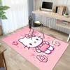 1pc Hello Kitty Pink Floral Rug - Cute Cartoon Decor|Perfect Giftz2705