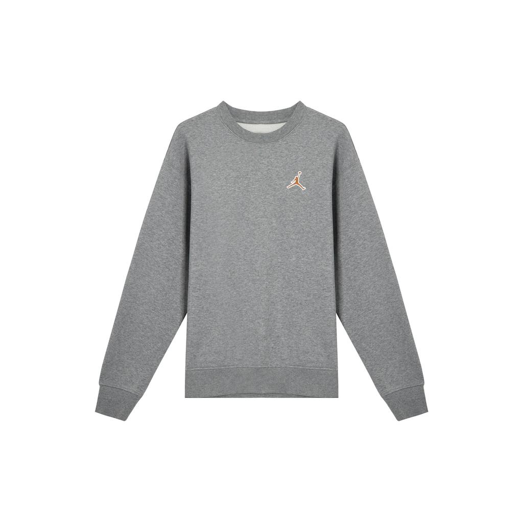 Jordan Sweatshirts Men's Carbon Gray Crew Neck Moderate Regular FD0594-091