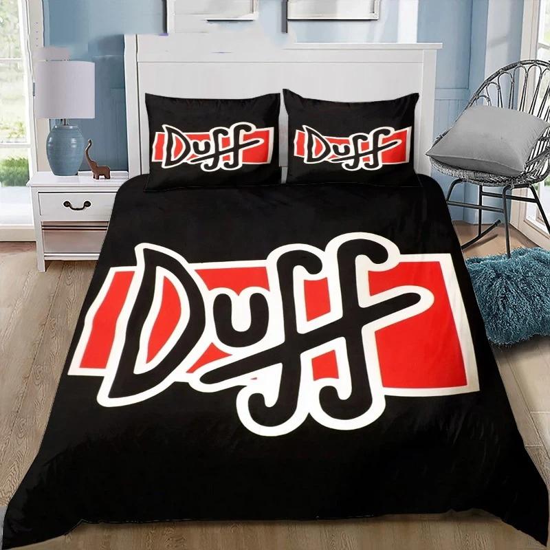 Nils Holgersson Print Bedding Set Duvet Cover Set with Pillowcases Soft Microfiber Home Decor Gift