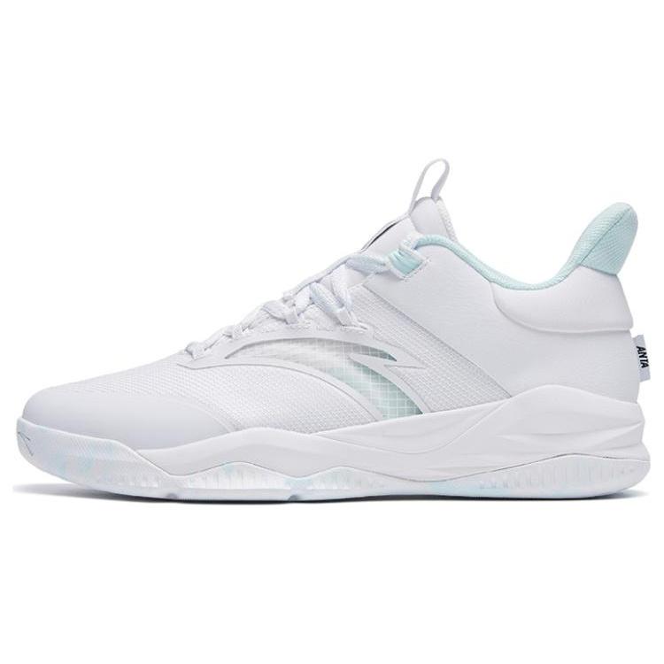 ANTA BaDao Basketball Shoes White Green Men s 912241601-3 EU 42