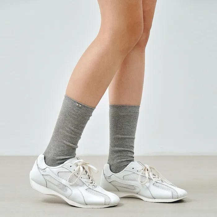[26SS]_Summer Ribbed Loose Socks MDAC048_8 Colors