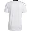 Adidas T Shirts Men's White Crew Neck Moderate Straight Fit GM7590-