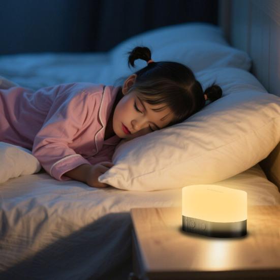 Magnetic Atmosphere Light Rechargeable Color Changing Lamp with Type-C Detachable Decorative Light for Desk And Outdoor Ambiance