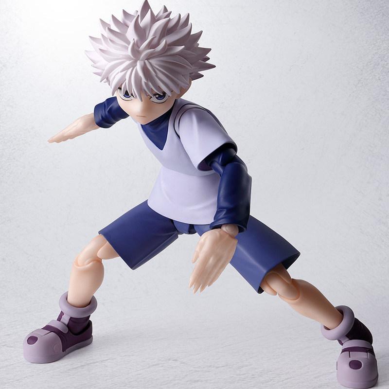 W magazynie Wysokiej jakości Hunter X Hunter S.H.Figuarts Killua Zoldyck Figurka Akcji Bardzo Szczegółowy Model Kolekcjonerski Zabawka Prezenty