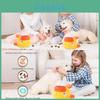 Small Yellow Duck Pet Interactive Toy Feeder For Cats And Dogs