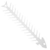 Stainless Steel Barbecue Skewers Rustproof Corrosion Resistant Reusable Unique Fish Bone Shape Grilling Skewers