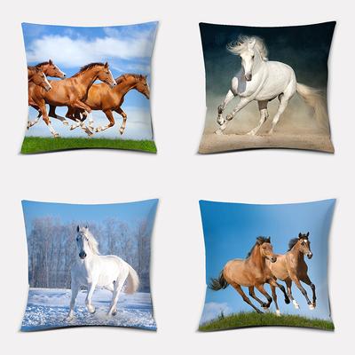 Kissenbezug der Pentium Stallion-Serie, Kissenbezug für Wohnzimmer, Sofa, Stuhl, Autobett, Kissenbezug für Zimmer, Schlafzimmer, Heimdekoration, 45 x 45 cm