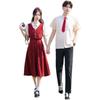 Middle School Summer Academy JK Style Red Dress - Chorus Performance Costume