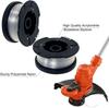 AF1003ZP String Trimmer Replacement Spool for Black Decker BEST935 BESTA510 BESTA512 BESTA512CM BCSTRB922H1 MTC220 NST2118 LST220 LSTE525 LST300 LCC2