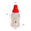 Storage Mini Tomato Ketchup Bottle Empty Refillable Squirt Salad Dressing