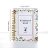 Exclusive B6 Password & Address Spiral Notebook with Tabs