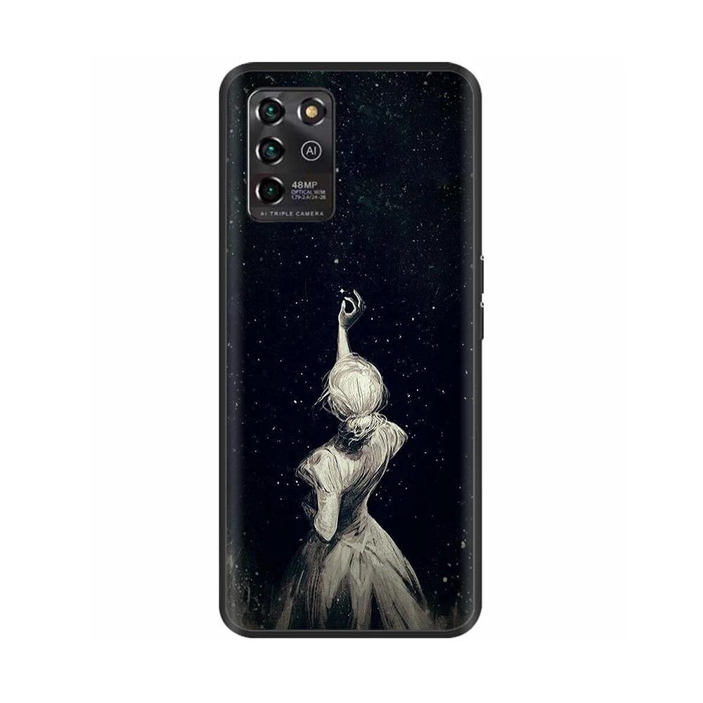 Custodia in Silicone Stampata Per ZTE Blade V30 Vita Custodia 8030 Custodia per Telefono Per Coque ZTE Blade V30 V30vita Custodia Copertura Completa Coque Funda Etui