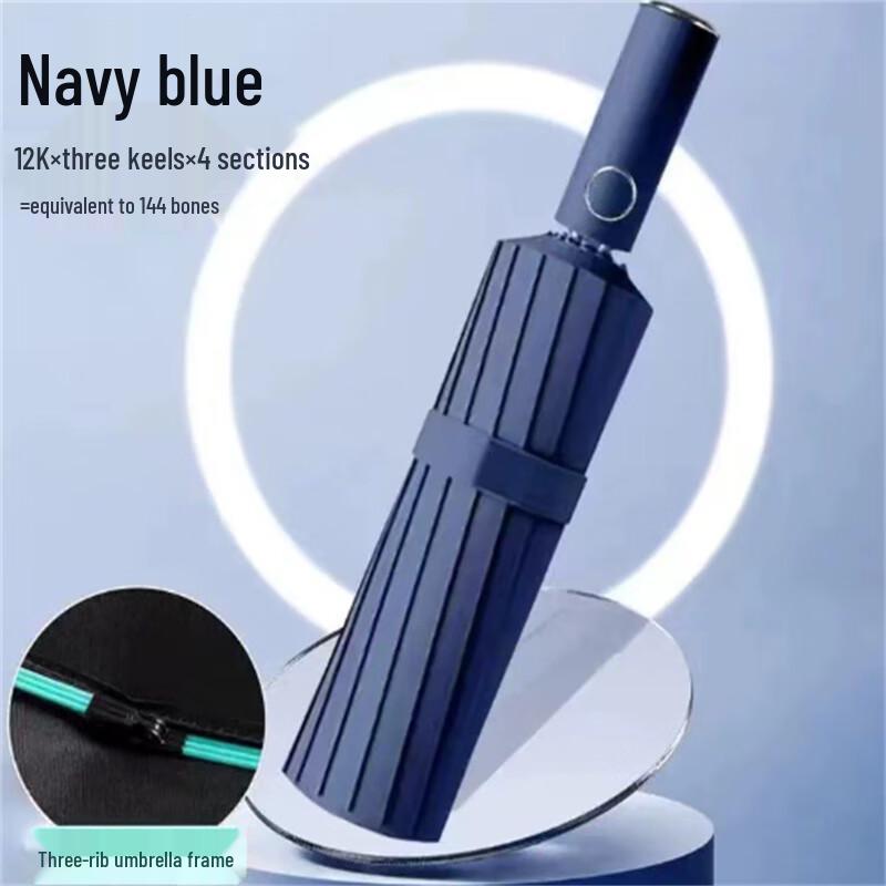 Automatic Reinforced Foldable Sun/Rain Umbrella