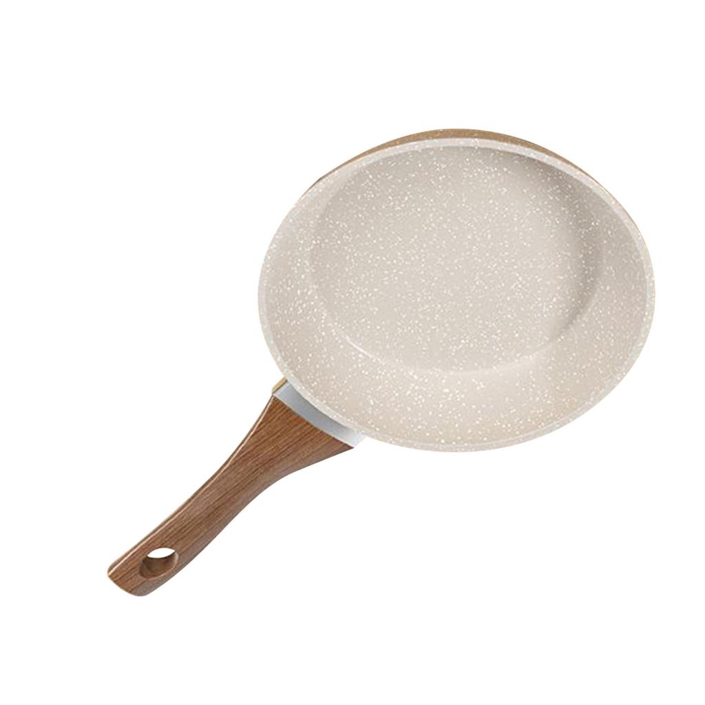 Antihaft-Bratpfanne Induktionsherd Flachbodenpfanne Multifunktionaler Kochtopf für Ei Steak Pfannkuchen