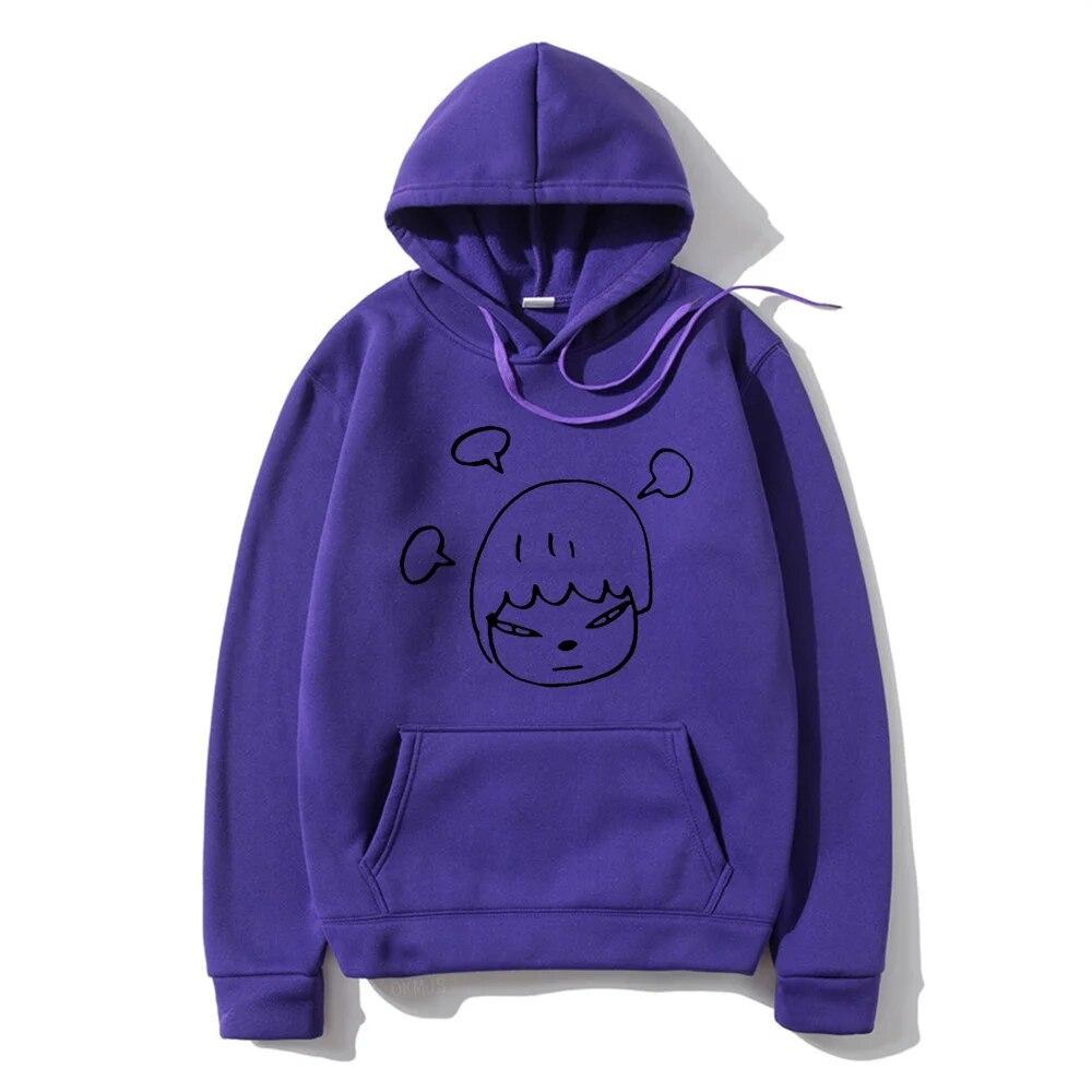 Yoshitomo Nara Dream Unisex Hoodie Streetwear Artistic Sense Tops Unisex Casual Harajuku Hoodies Oversized Sweatshirt Clothes