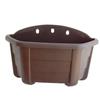 Hanging Flower Pot Wall Mounted with Drainage Mesh Plants Holder Flowerpot for Yard Indoor Outdoor Railing Balcony Fence