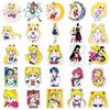 51 Cute Sailor Moon Stickers: Japanese Anime Decor for Water Bottles, Journals, and Resin Crafts