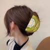 Stylish Fruit Acetate Hair Claw Clip Unique Designs Women's Hair Accessory for Daily Outings and Casual Gatherings