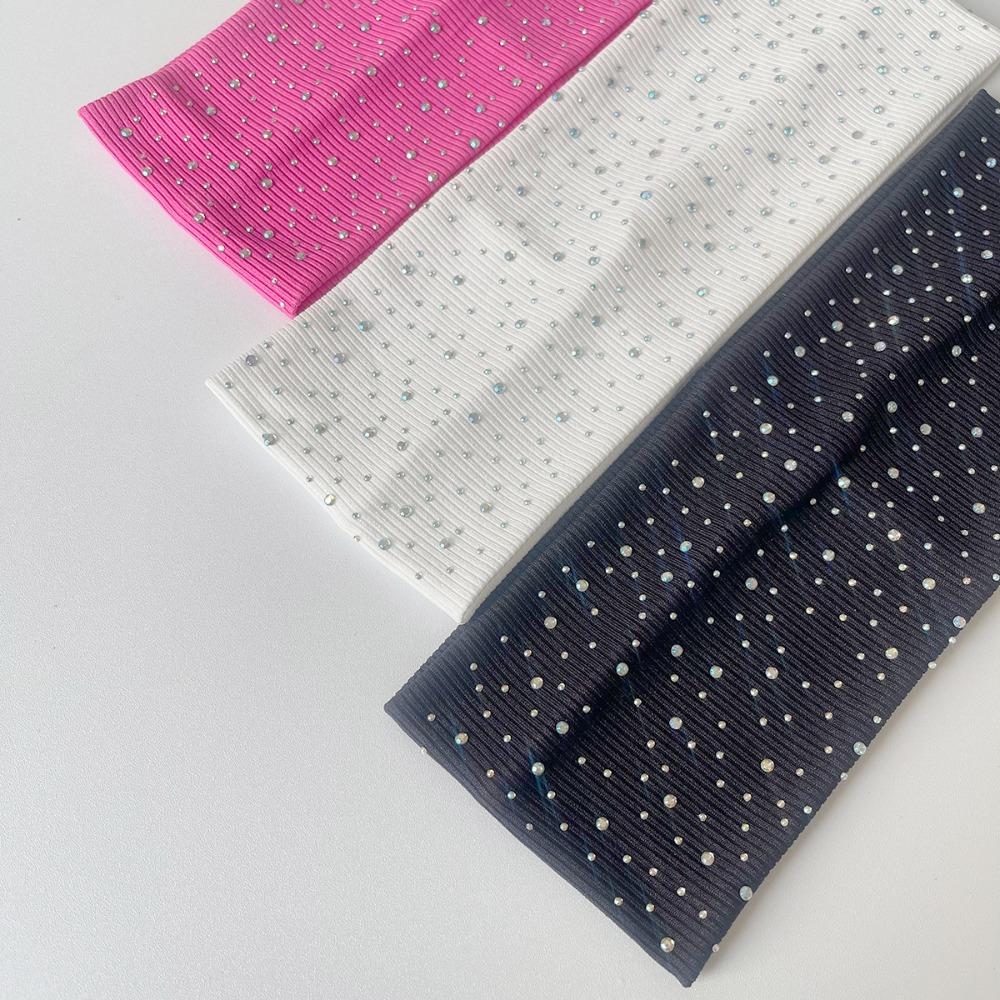 Elastic Yoga Headband Bling Diamond Headscarf New Hair Hoop  Hair Accessories