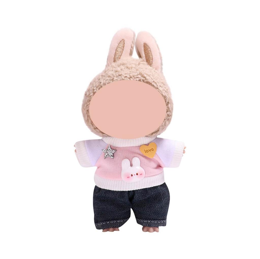 Morsom dukkeklær, Anime plysjleker og søte tilbehør, søte dukkeklær