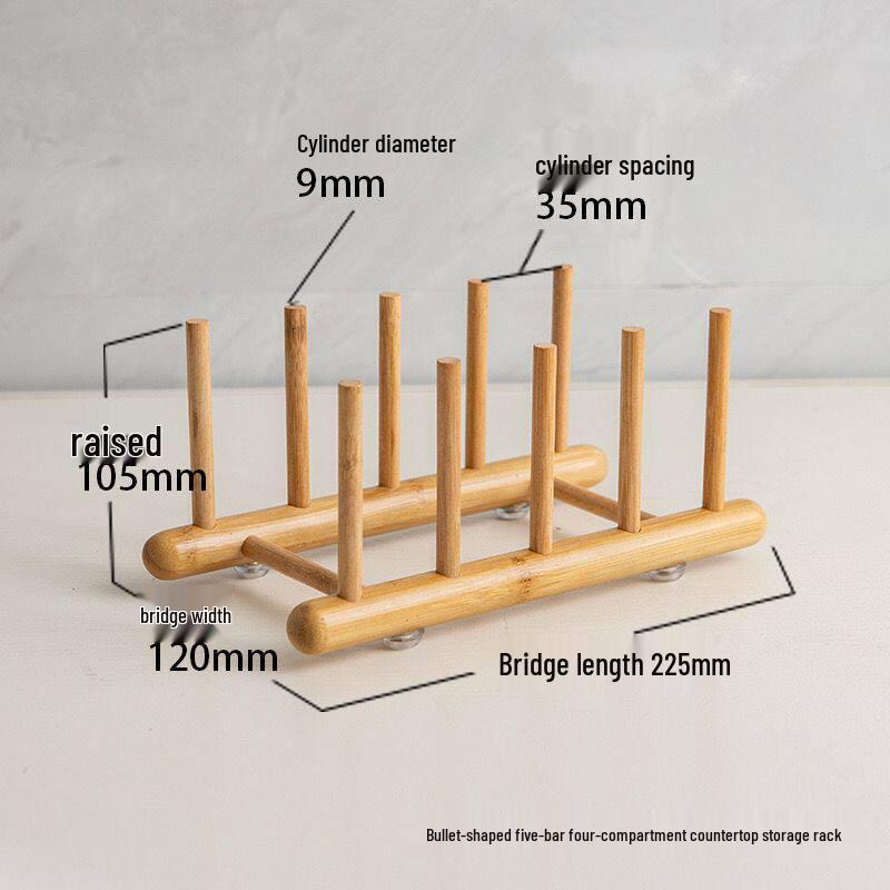 Mehrzweck-Holzregal für Schüsseln, Geschirr, Teegebäck, CDs, Seidengarn, Tassen, Mikrofone und Ping An Kou Farbtafel.
