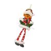 Santa/Snowman/Deer/Bear Christmas Hanging Doll Office Home Seasonal Accessory 6XDE