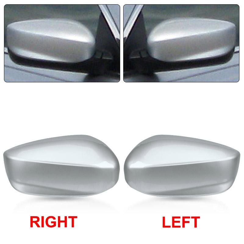 Black/White/Silver Side Mirror Covers Caps For Honda Accord 2008 2009 2010 2011 2012 US Model Door Wing Rearview Mirror Trim