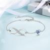 925 Silver Cross Bracelet: Elegant Unisex Fashion