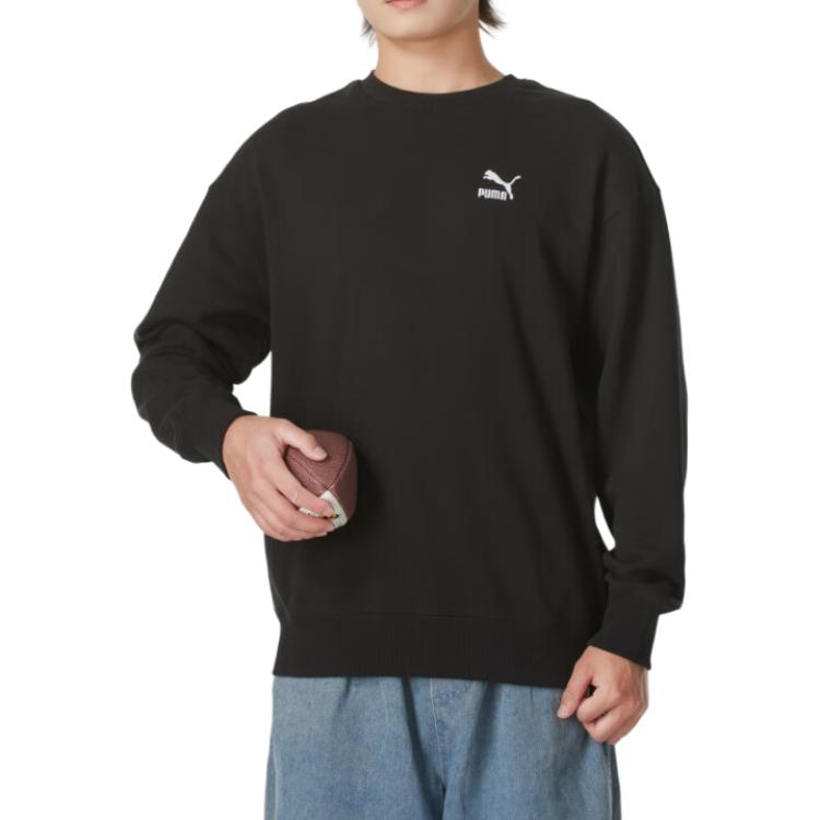 Puma Fitness Training Comfortable Breathable Fashion Casual Hoodie Men hoodies Black 626109-01