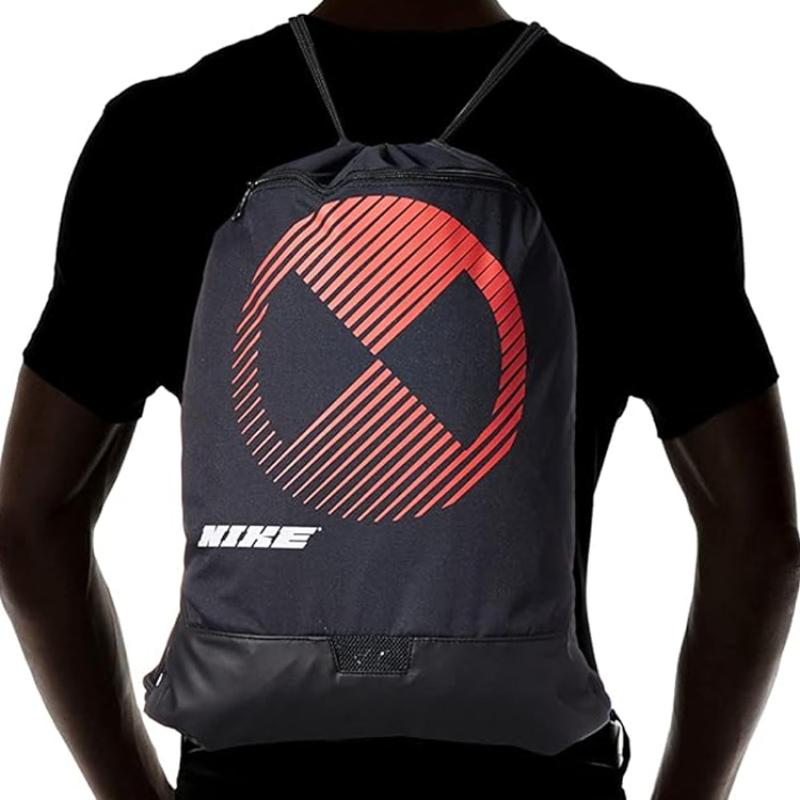 Nike Polyester Backpack Regular Unisex Black Lightweight Casual CU9530-010