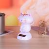 Hot Selling Solar Car Ornaments Creative Car Accessories Swinging Cat Cartoon Doll Toys