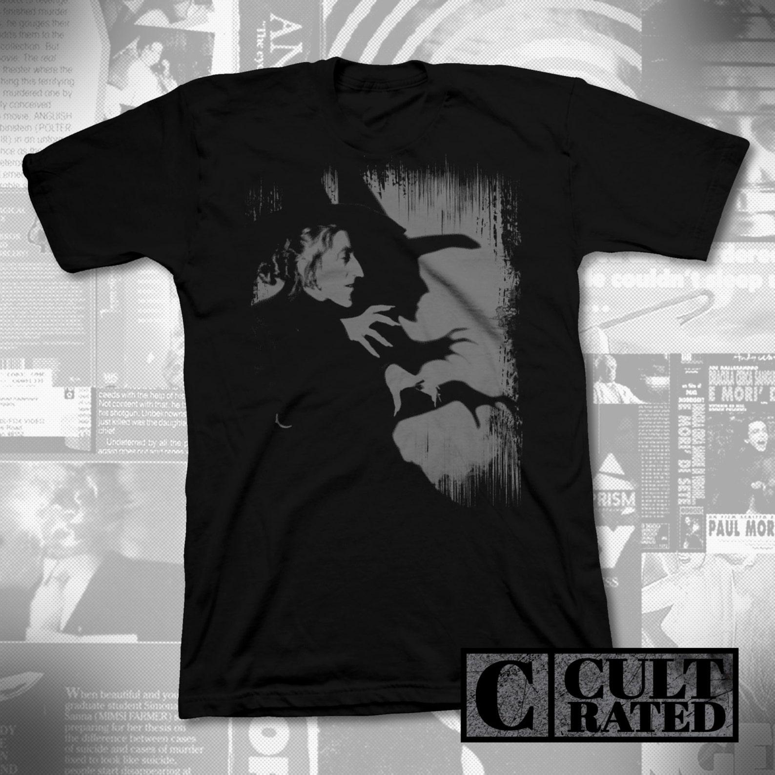Wicked Witch T-Shirt: Wizard of Oz - Hand-Printed Cult Classic - Wicked S