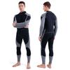 3mm Neoprene Wetsuit for Men Front Zip Full Body Diving Suit for Snorkeling Surfing Scuba Diving Swimming