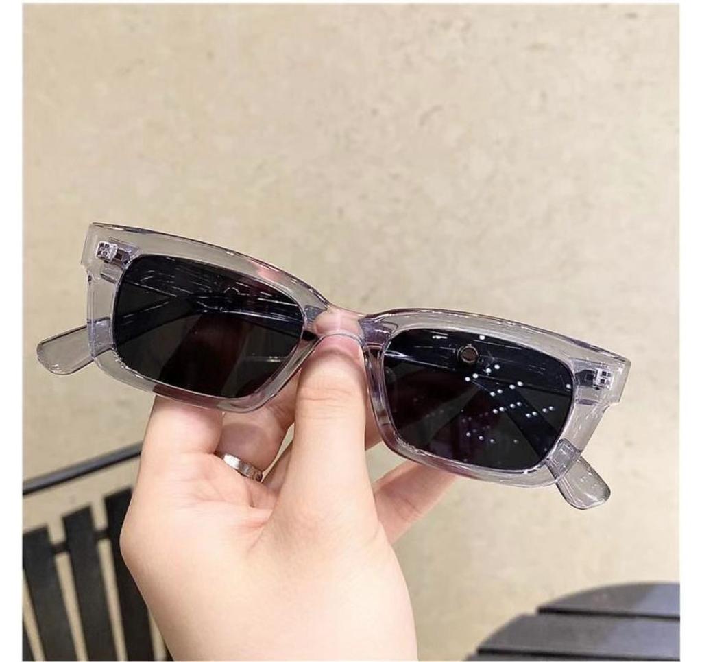 New Sunglasses for Women Cat Eye Retro Eyeglasses Trendy Vintage Small Frame Eyewear Designer Brand Shades UV400 Glasses