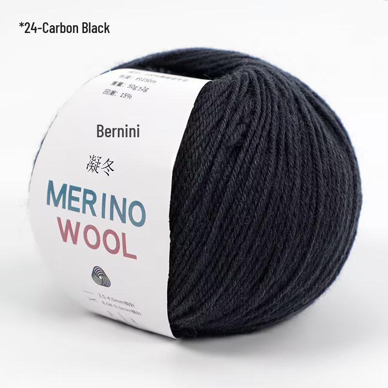 100% Merino Wool Medium Fine Yarn - Morandi Color System 212 for Hand Knitting Sweaters, Scarves, and Jackets
