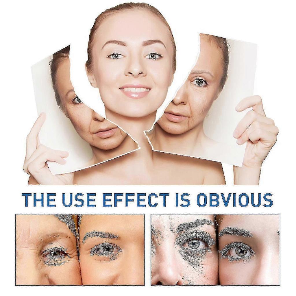 OUHOE Hyaluronic Acid Anti-Wrinkle Essence Fades Fine Lines and Wrinkles, Shrinks Nasolabial Folds, Tightens Skin, Hydrate