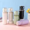 High-Quality Portable 316 Stainless Steel Insulated Sports Water Bottle with Tea Separator, Large Capacity for Students and Outdoor Use.