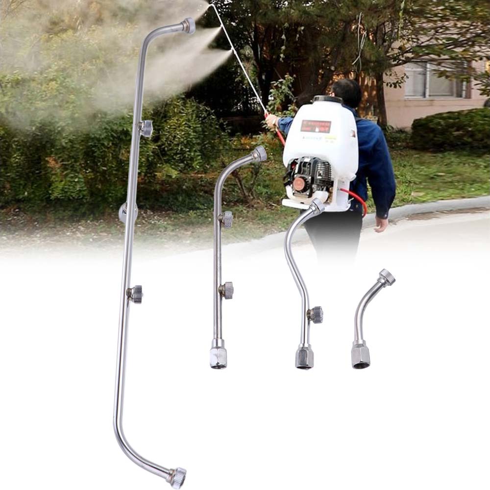 Stainless Steel Sprayer Wand Nozzle Large Flow Water-saving Electric Atomizer Nozzle 1/2/3 Hole Sprinkler Head