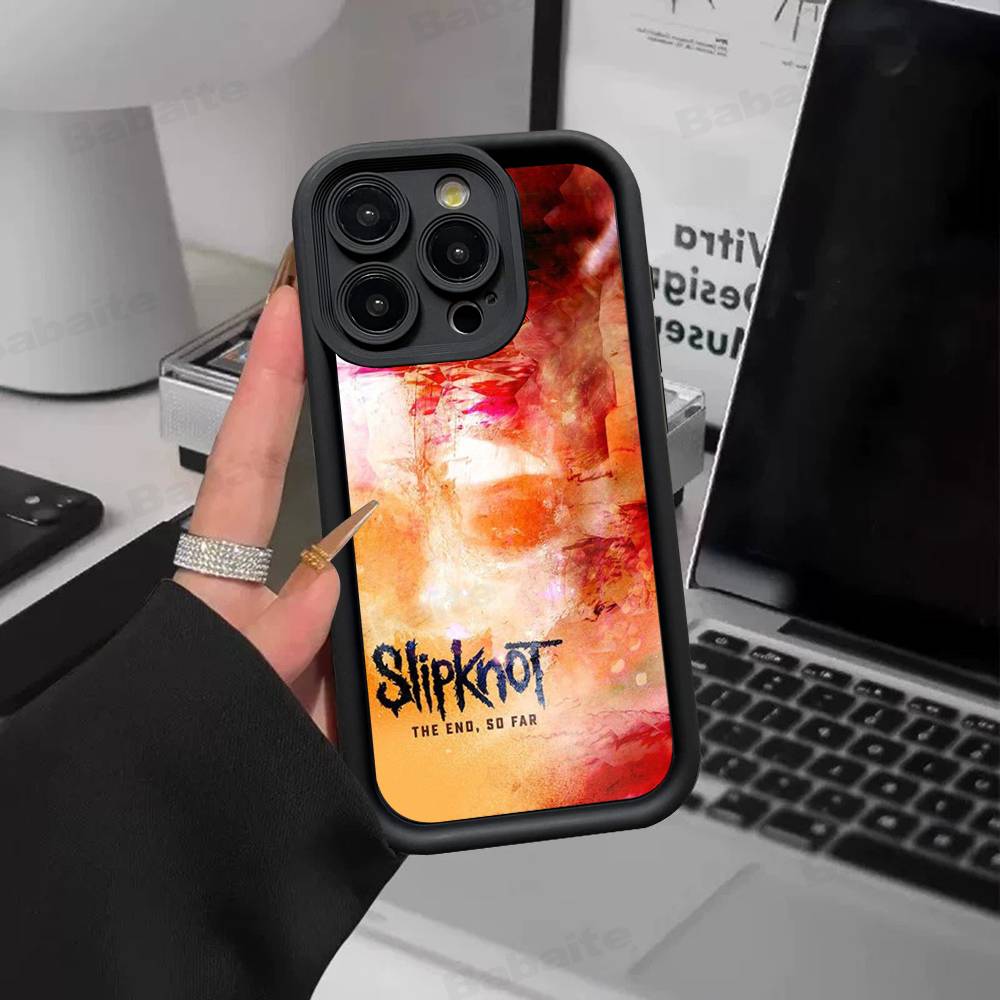 Slipknot Band Phone Case For IPhone 17 16 15 14 13 Pro Max Plus 12 11 Cover