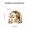 Cartoon Mouse Hole Wall Stickers, Kids Room Nursery Bedroom Decor, Removable Self-Adhesive