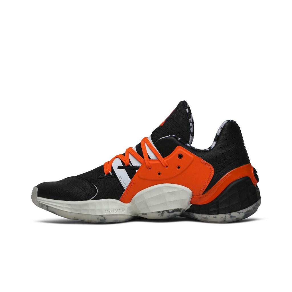 adidas Durcir Vol. 4 'Orange Solaire' (Unisexe) Chaussures de Basketball Core Black / Cloud White / Solar Orange FV8053