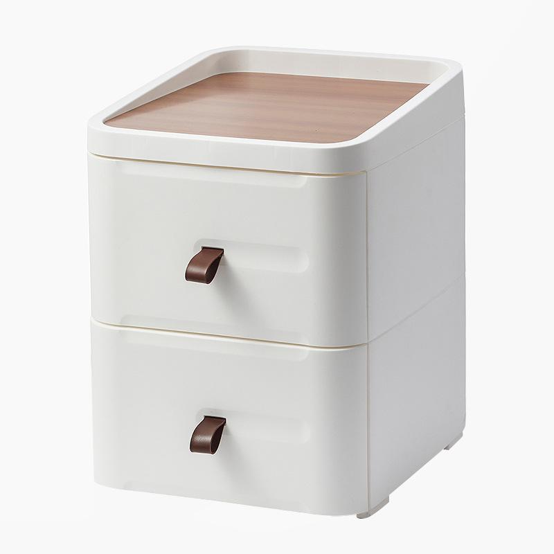 Storage Cabinet Drawer Type Living Room Bedside Table Snack Storage Finishing Rack Household Plastic Cabinet Bedroom Furniture