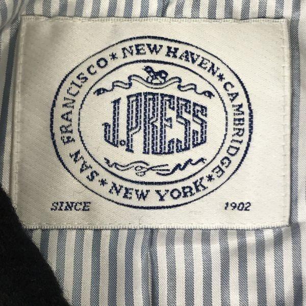 USED/Made in Japan J.PRESS Cashmere Blend P-Coat S Women Navy Two Side Pockets