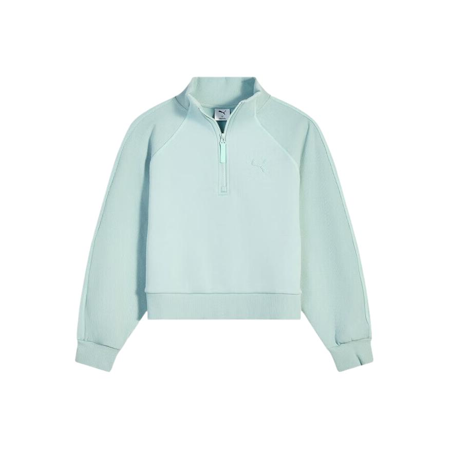 PUMA Women s Fleece-Lined Zip-Up Hoodie L