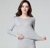 Hengyuanxiang Women's Lightweight Wool Thermal Underwear Set