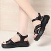 Fashion AIYUQI Women's Sandals 2025 New Platform Non-slip Roman Female Sandals Large-size Summer Beach Shoes For Women