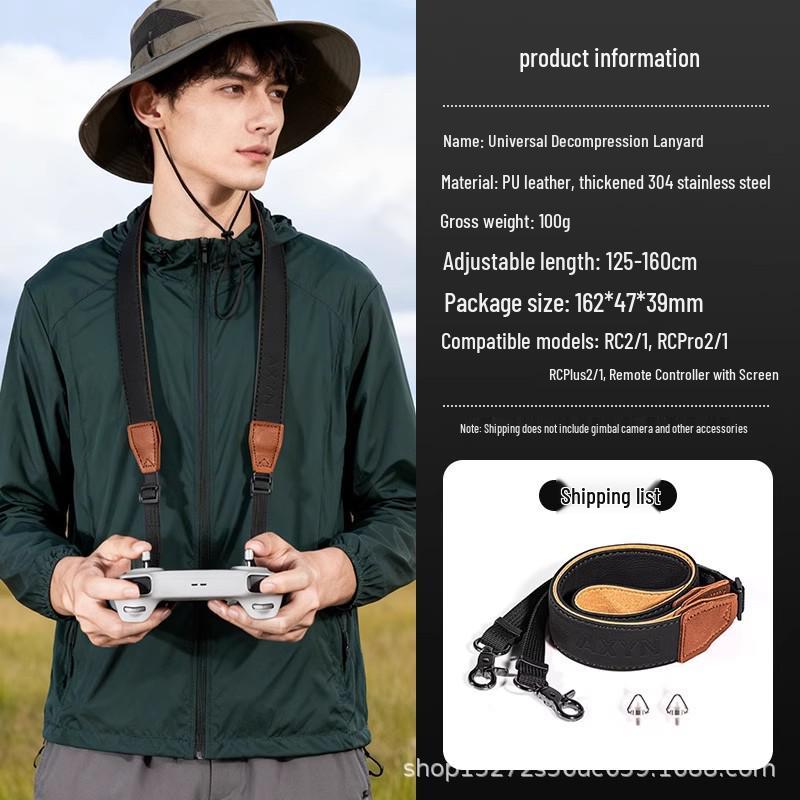 DJI RC2/RCPRO2 & Air 4 Pro Remote Control Lanyard - Mini 4/5 Pro Drone Accessory